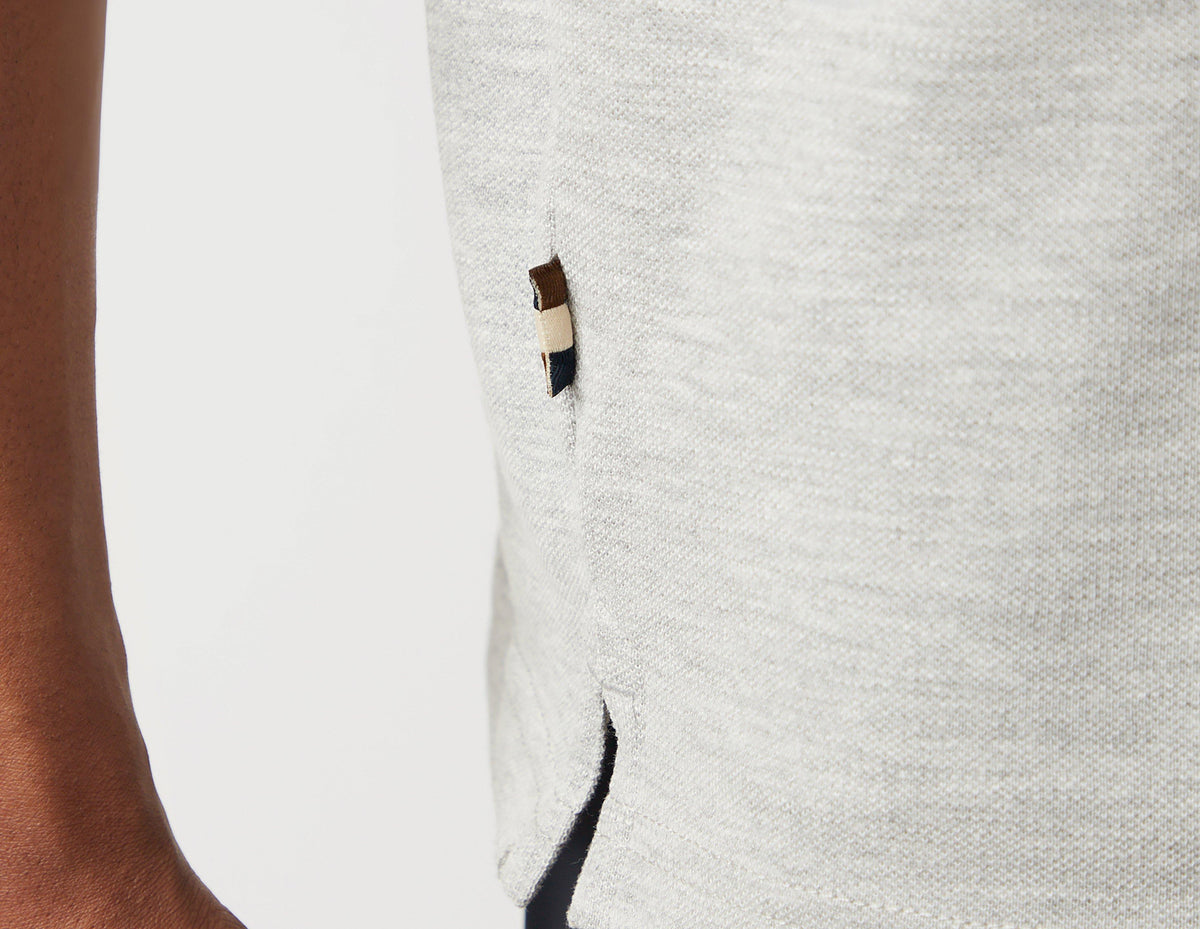 Aquascutum Club Check Detail Polo Shirt