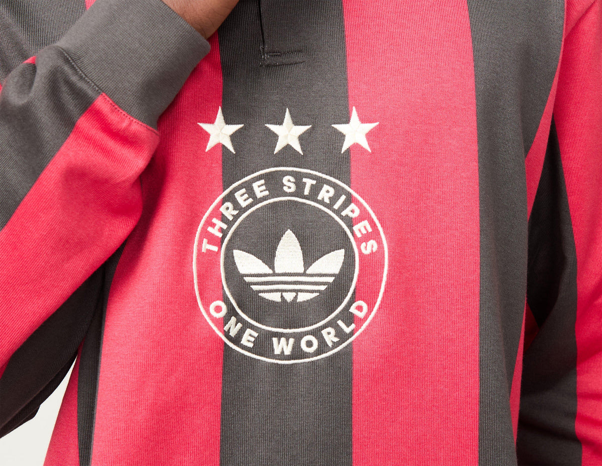 adidas Originals Graphic Long Sleeve Polo