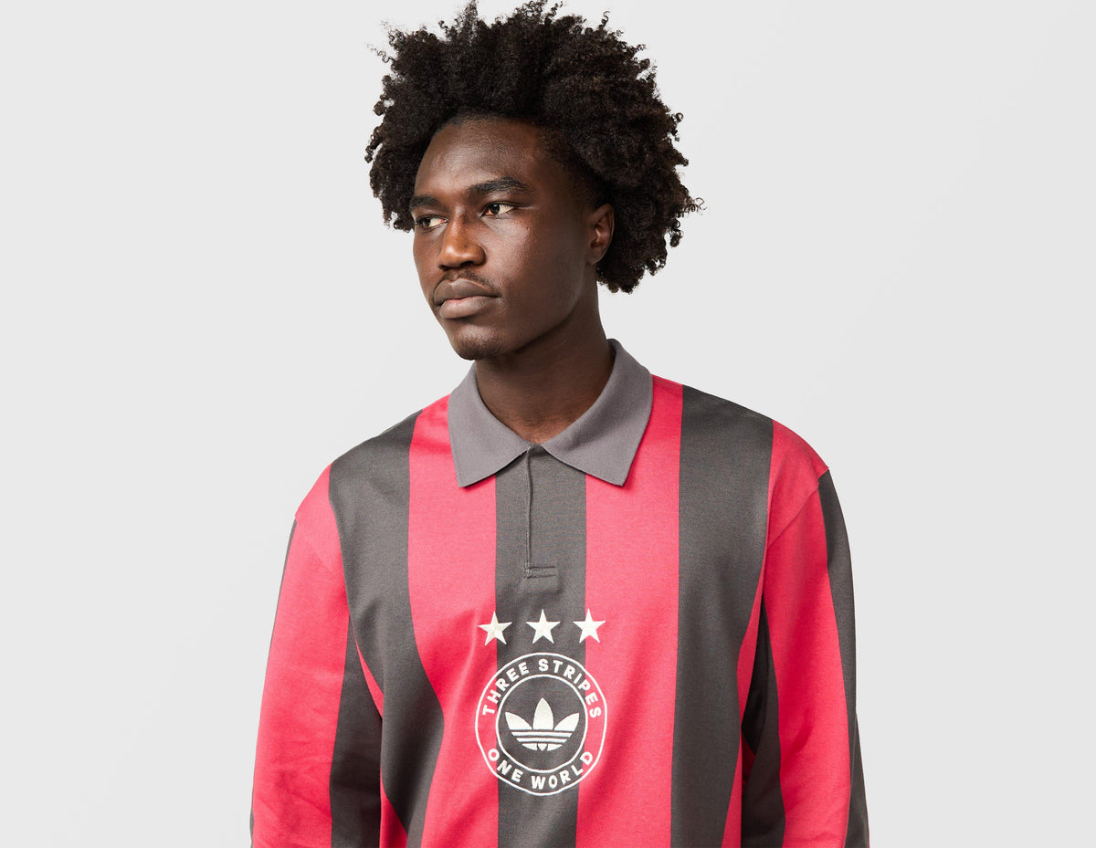 adidas Originals Graphic Long Sleeve Polo