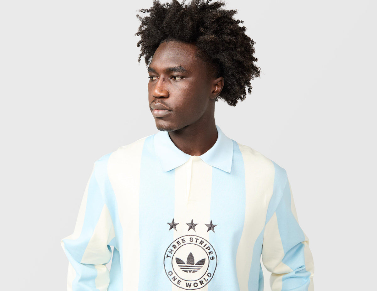adidas Originals Graphic Long Sleeve Polo