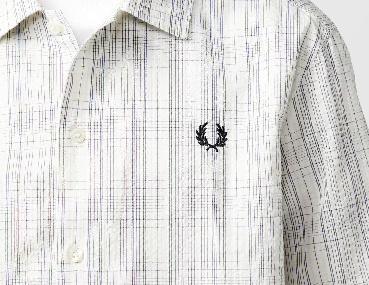Fred Perry Seersucker Check Shirt