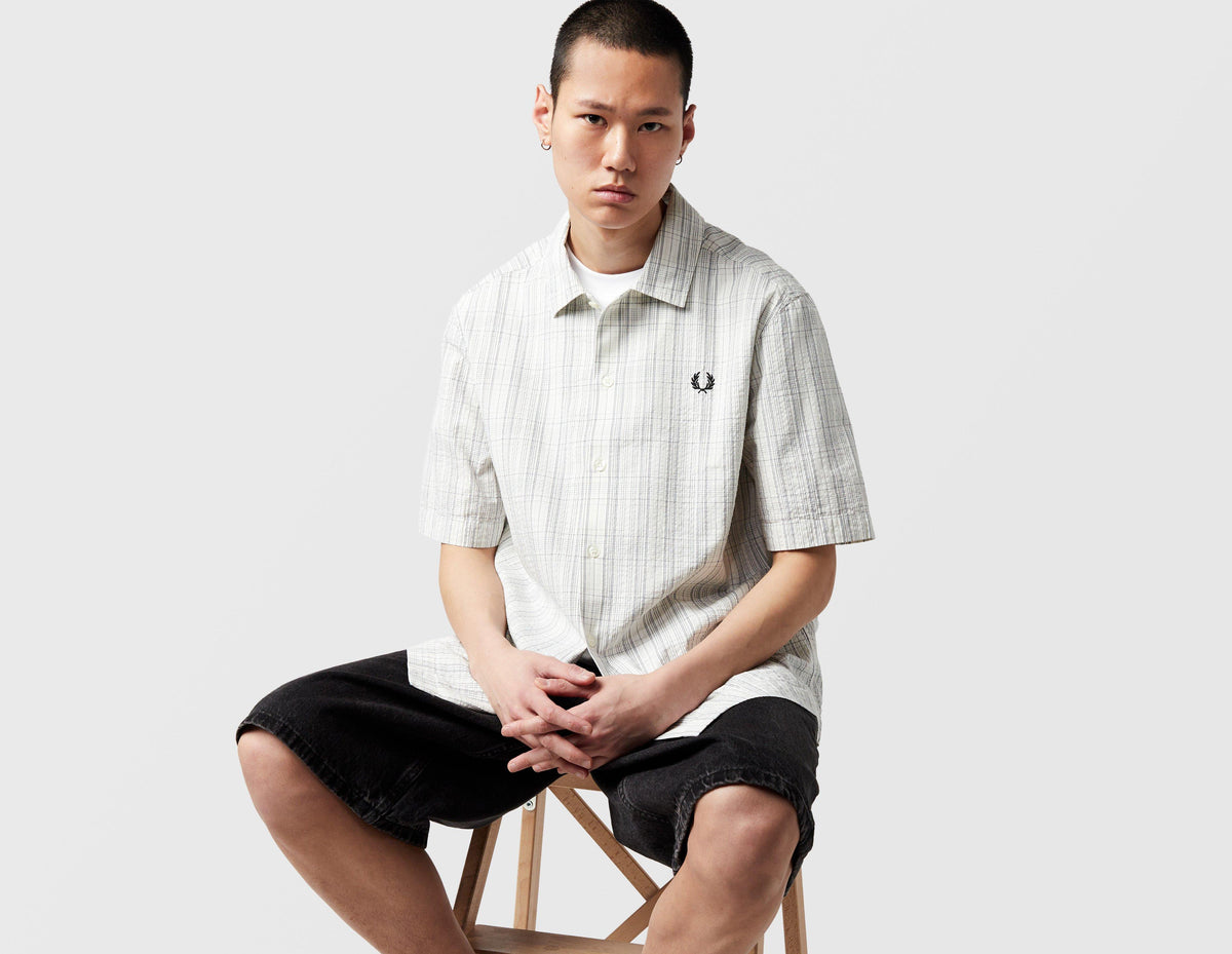 Fred Perry Seersucker Check Shirt