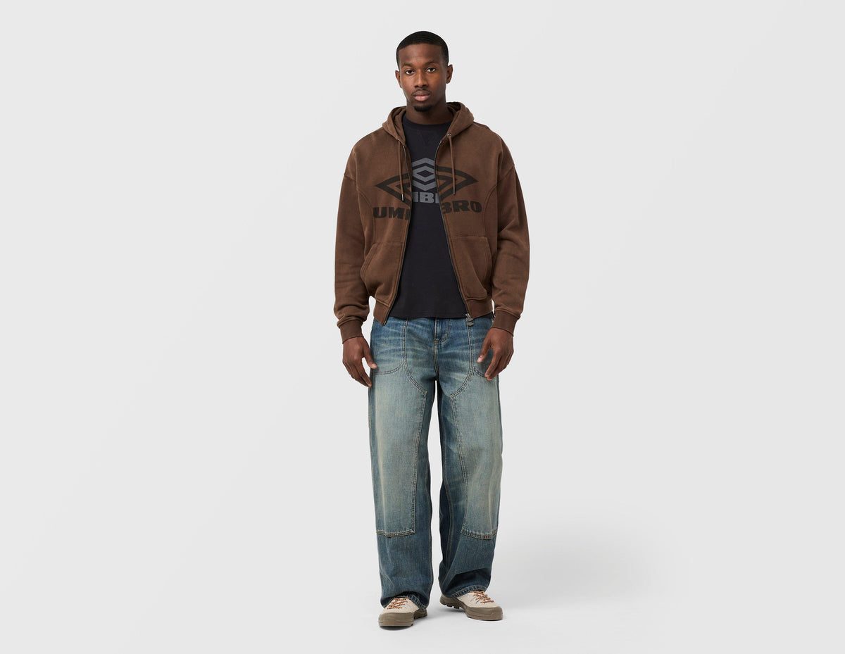 Umbro Sports Culture Washed Zip Hoodie