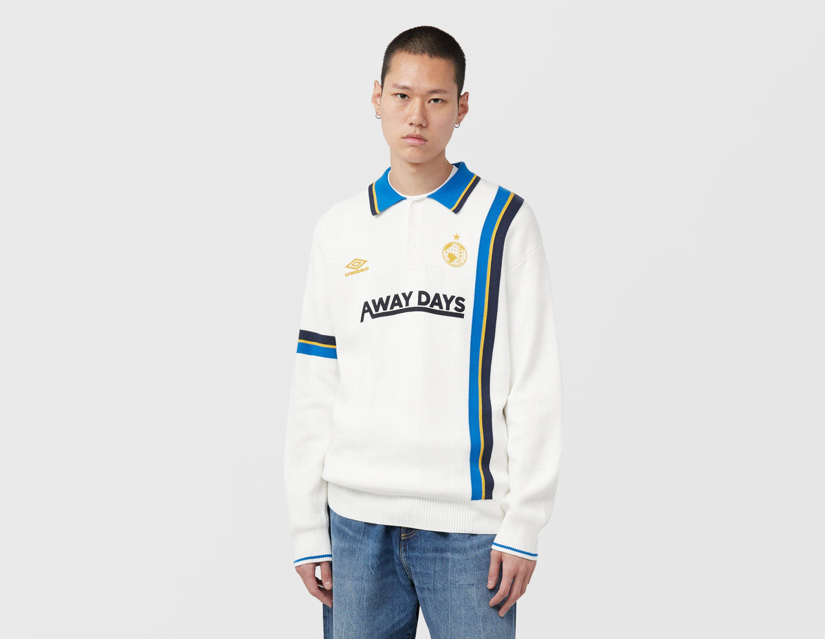 Umbro Sports Culture Long Sleeve Knit Polo