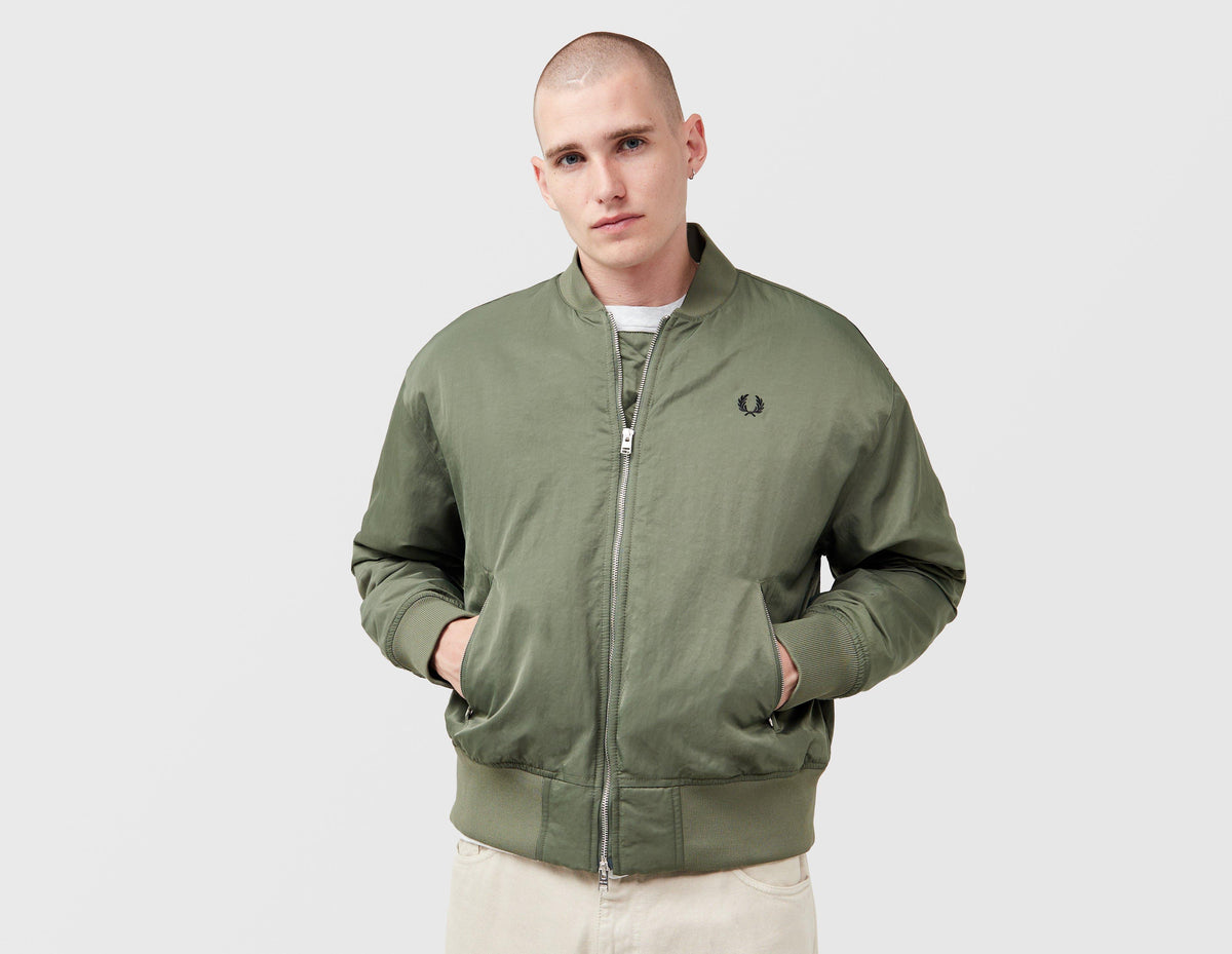 Fred Perry Quilted Tennis Bomber Jacket