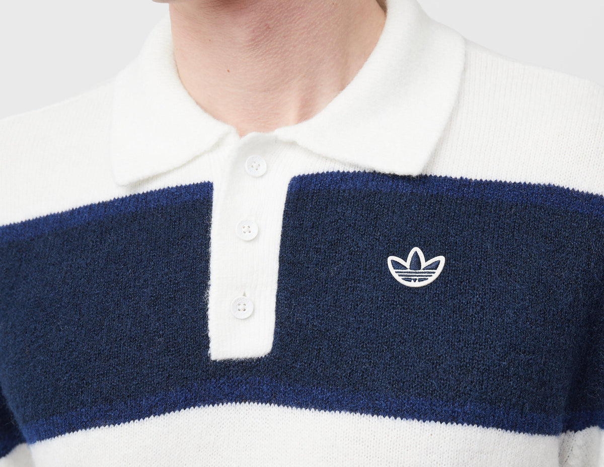 adidas Originals Winter Club Stripe Polo Shirt