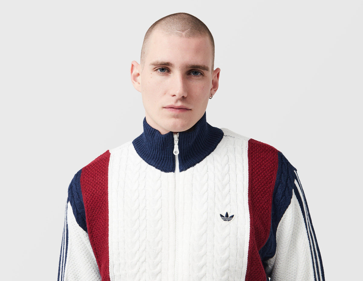 adidas Originals Winter Club Knitted Zip Track Top