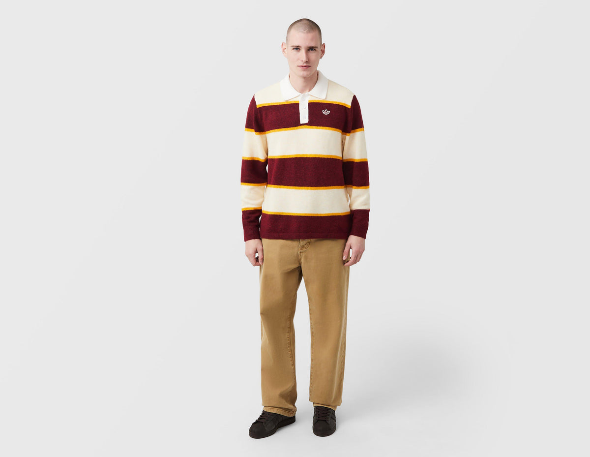 adidas Originals Winter Club Stripe Polo Shirt