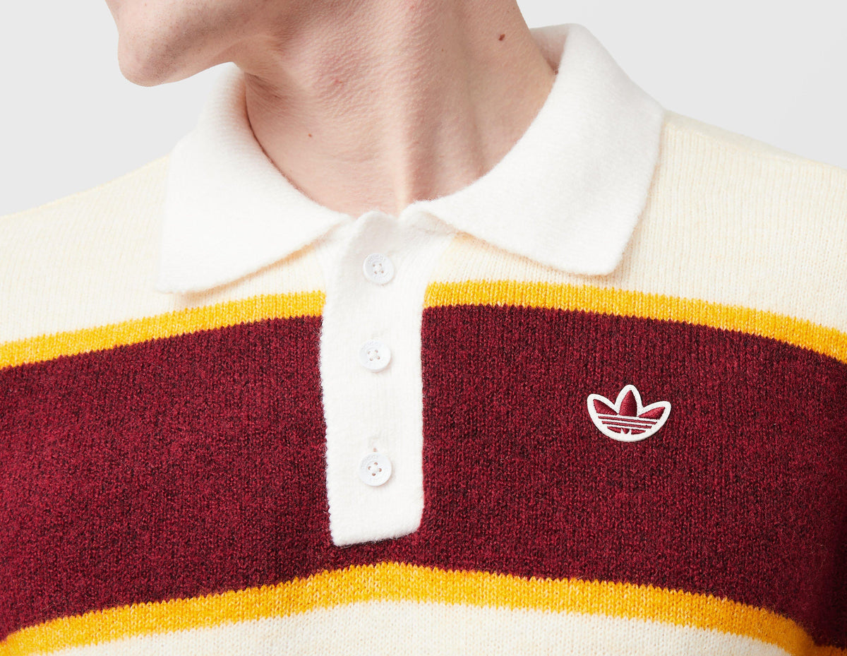 adidas Originals Winter Club Stripe Polo Shirt