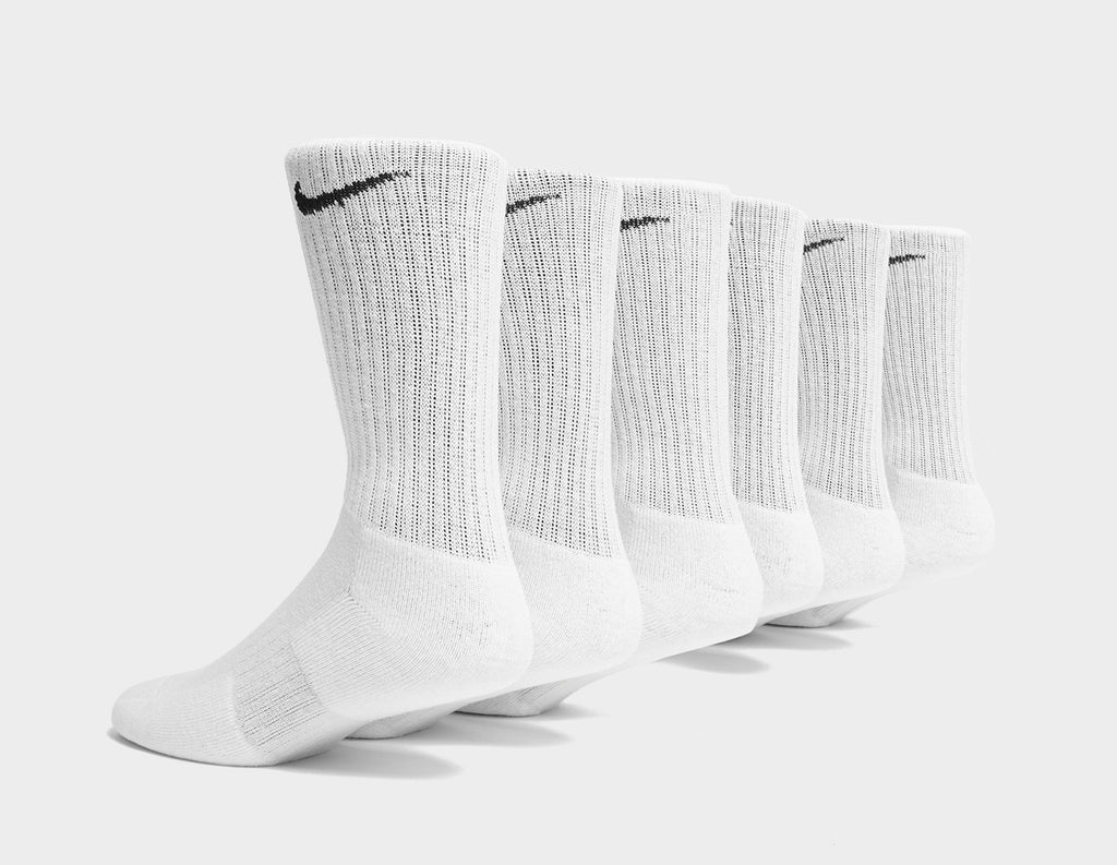 Nike 6-Pack Everyday Cushioned Training Crew Socks