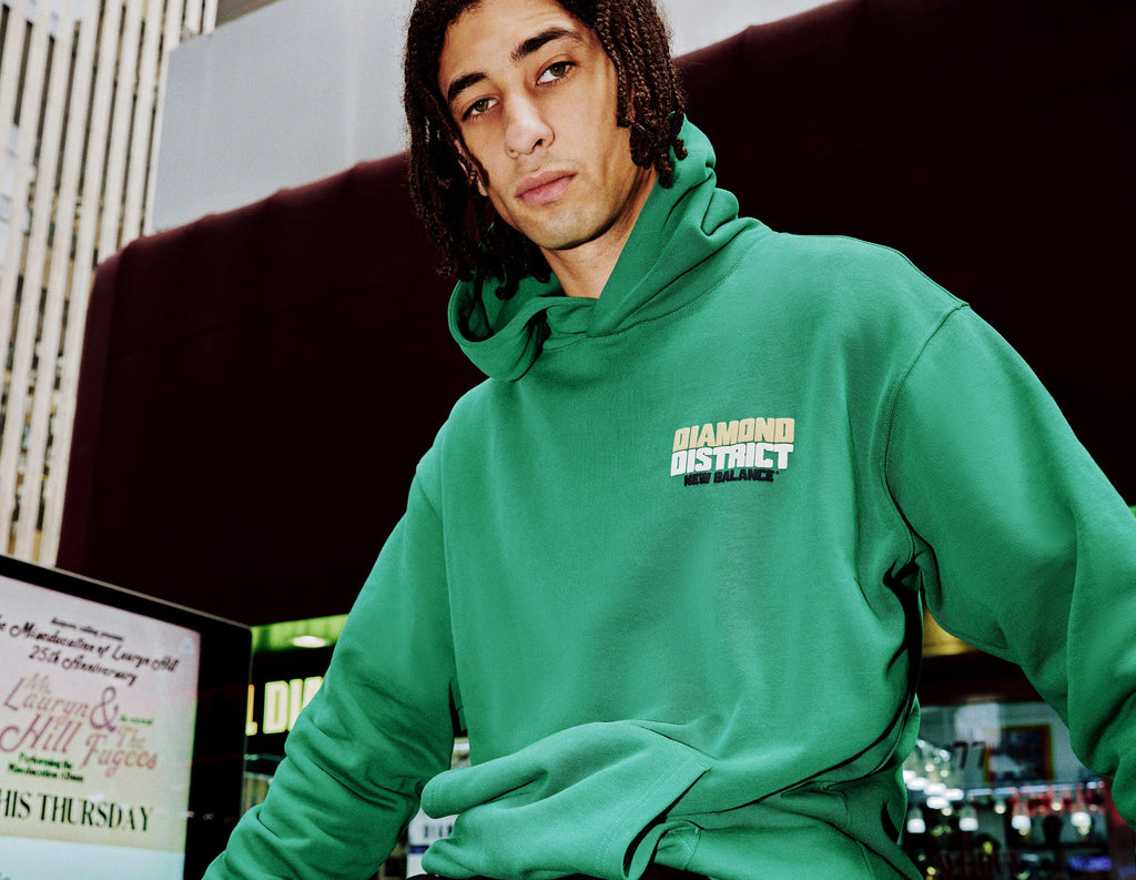New Balance Diamond District Shop Front Hoodie - size? exclusive