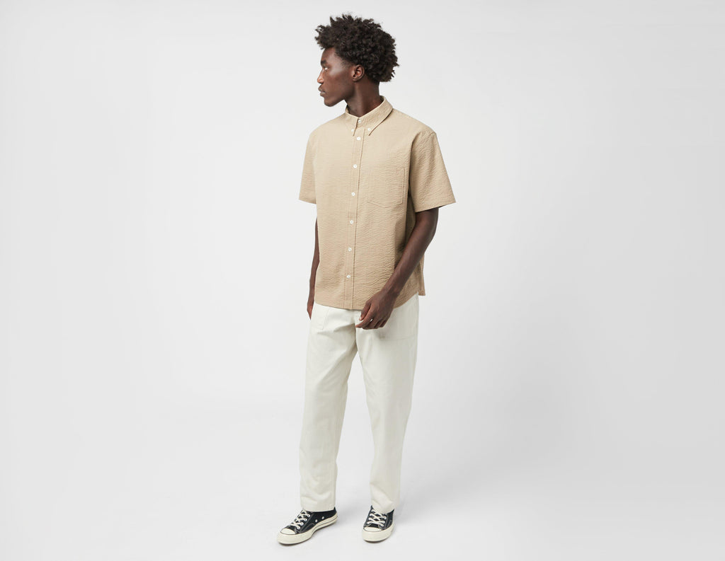 Nike Life Seersucker Short Sleeve Shirt