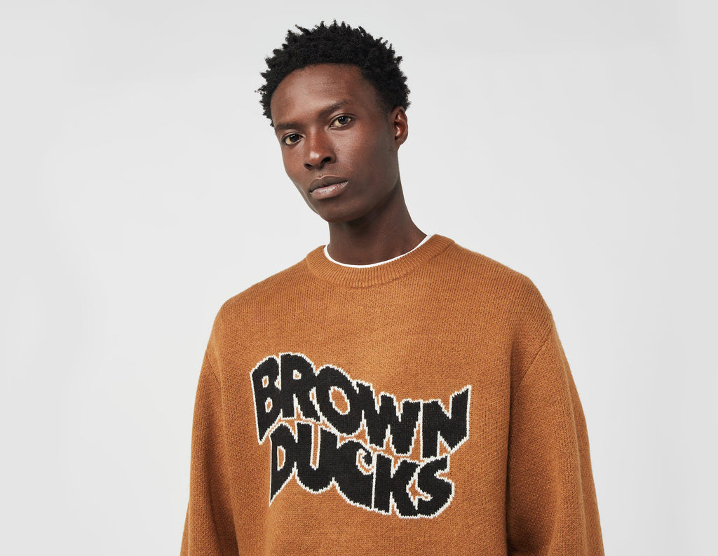Carhartt WIP Brown Ducks Knit Sweater