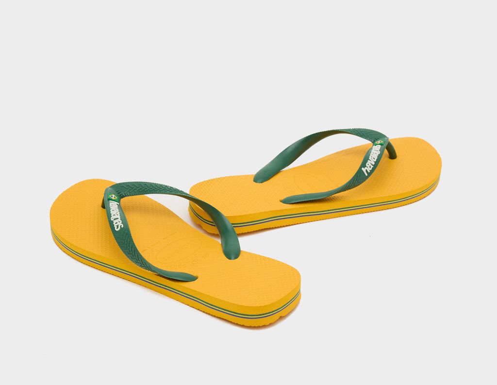 Havaianas Brasil Logo Flip Flops