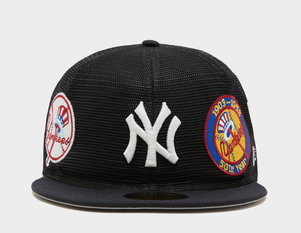 New Era NY Yankees Badge 59FIFTY Mesh Cap