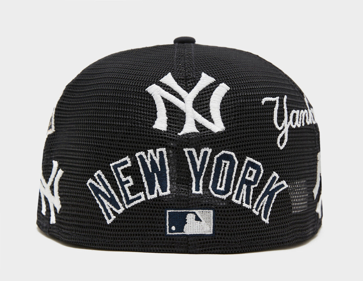 New Era NY Yankees Badge 59FIFTY Mesh Cap