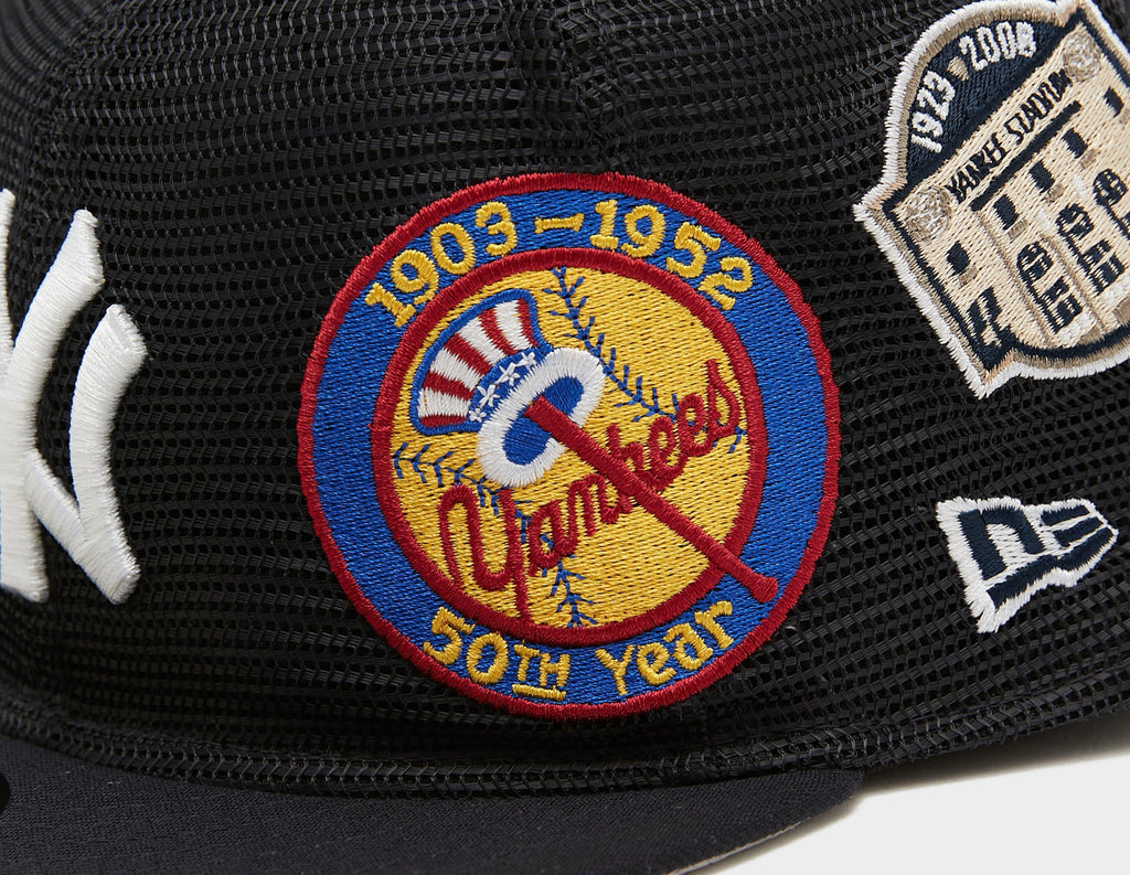New Era NY Yankees Badge 59FIFTY Mesh Cap