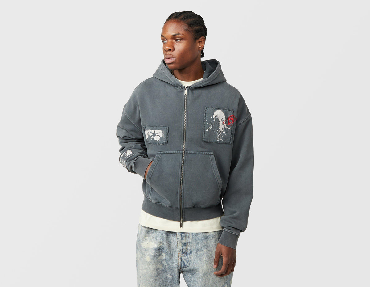 Home Grown x Stranger Things Villains Patch Zip Hoodie