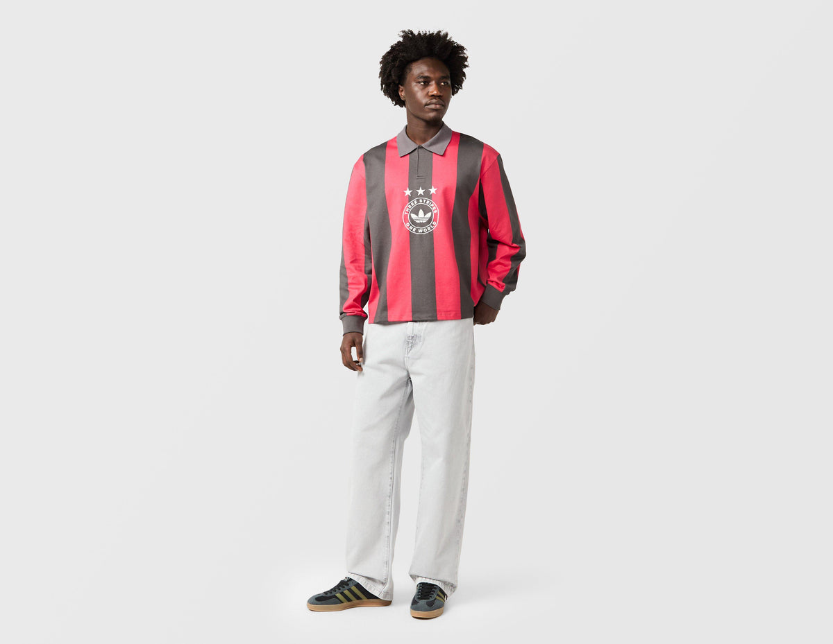 adidas Originals Graphic Long Sleeve Polo