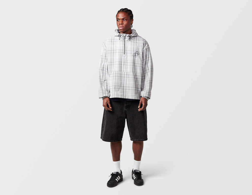 Home Grown Dover 1/4 Zip Check Jacket