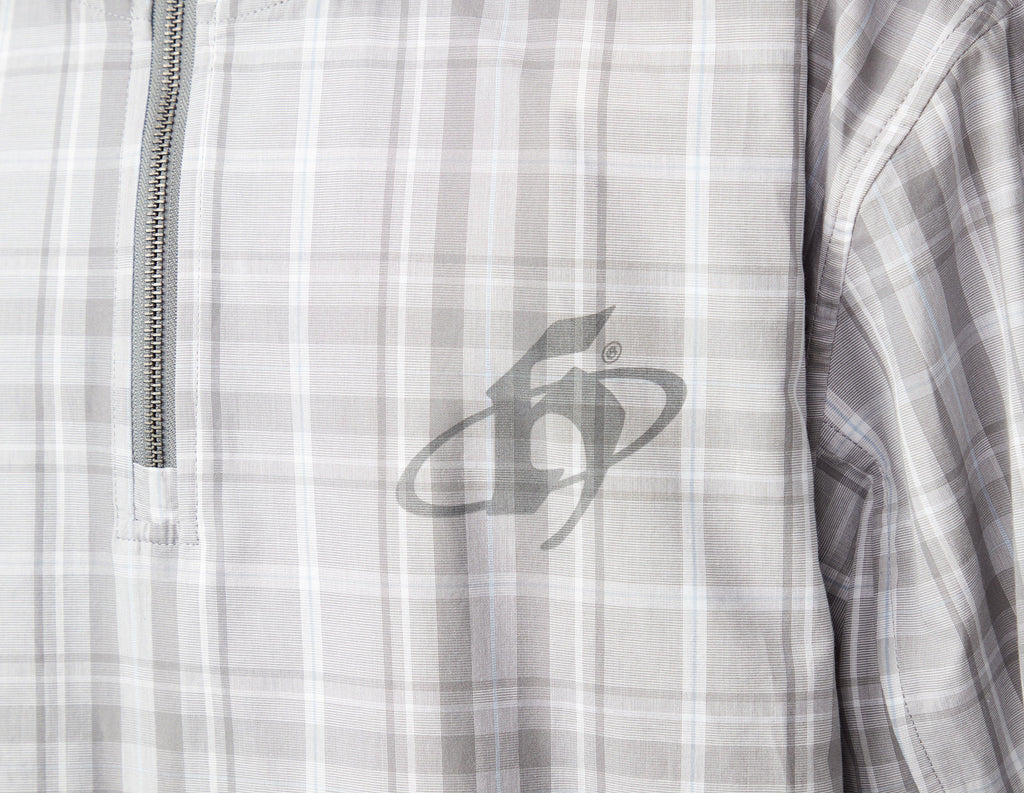 Home Grown Dover 1/4 Zip Check Jacket