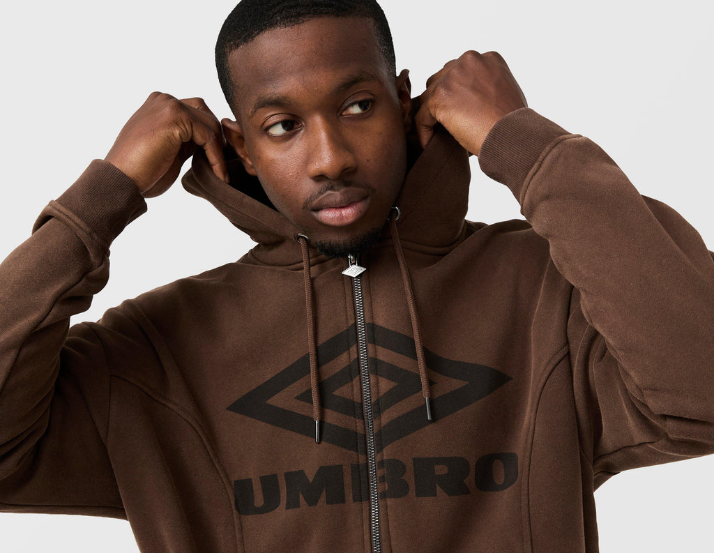 Umbro Sports Culture Washed Zip Hoodie
