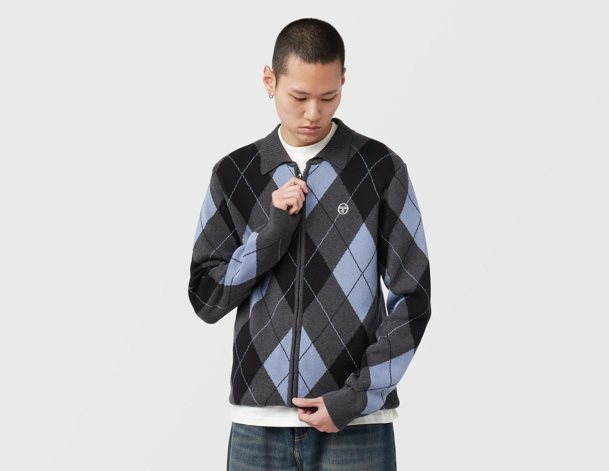 Sergio Tacchini Macro Knit Cardigan