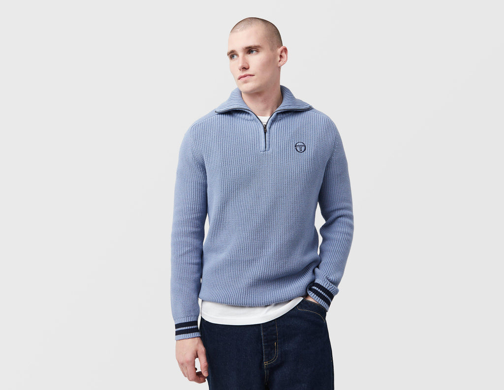 Sergio Tacchini Toledo 1/4 Zip Knit Sweatshirt