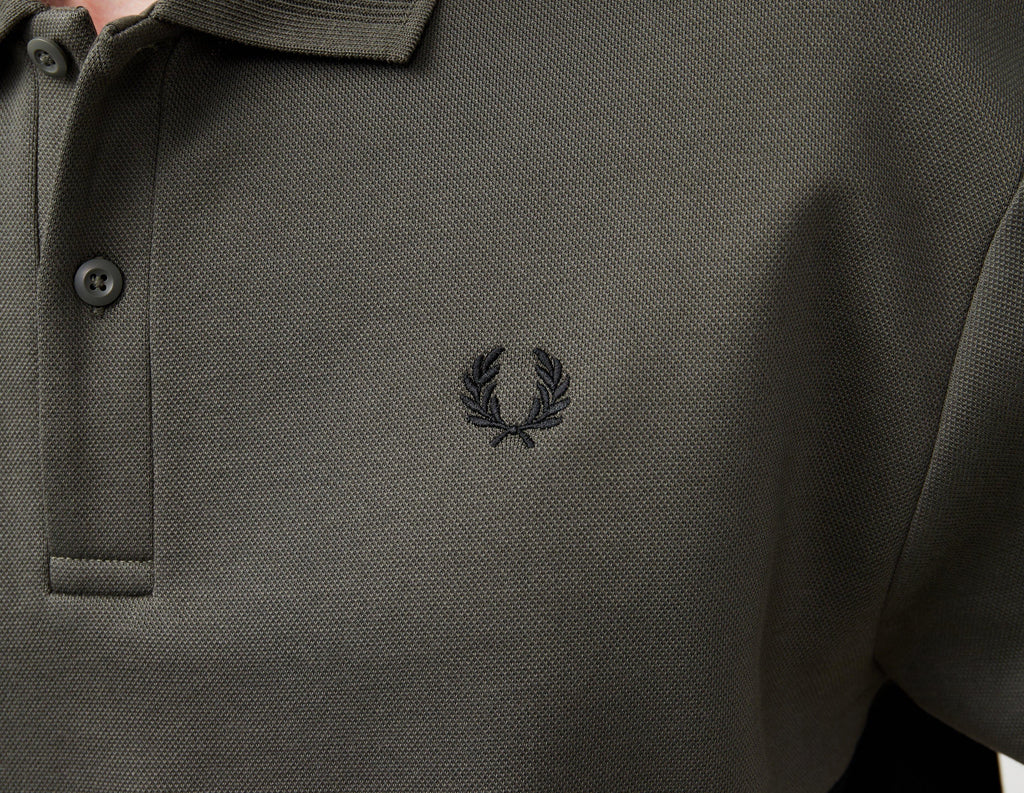 Fred Perry Colour Block Collared Sweatshirt