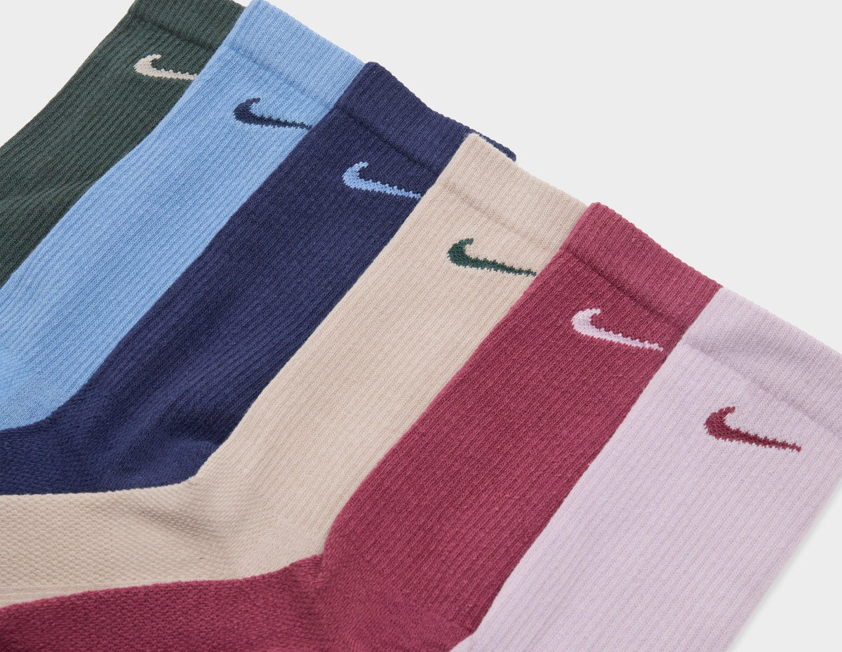 Nike 6 Pack Socks Multi