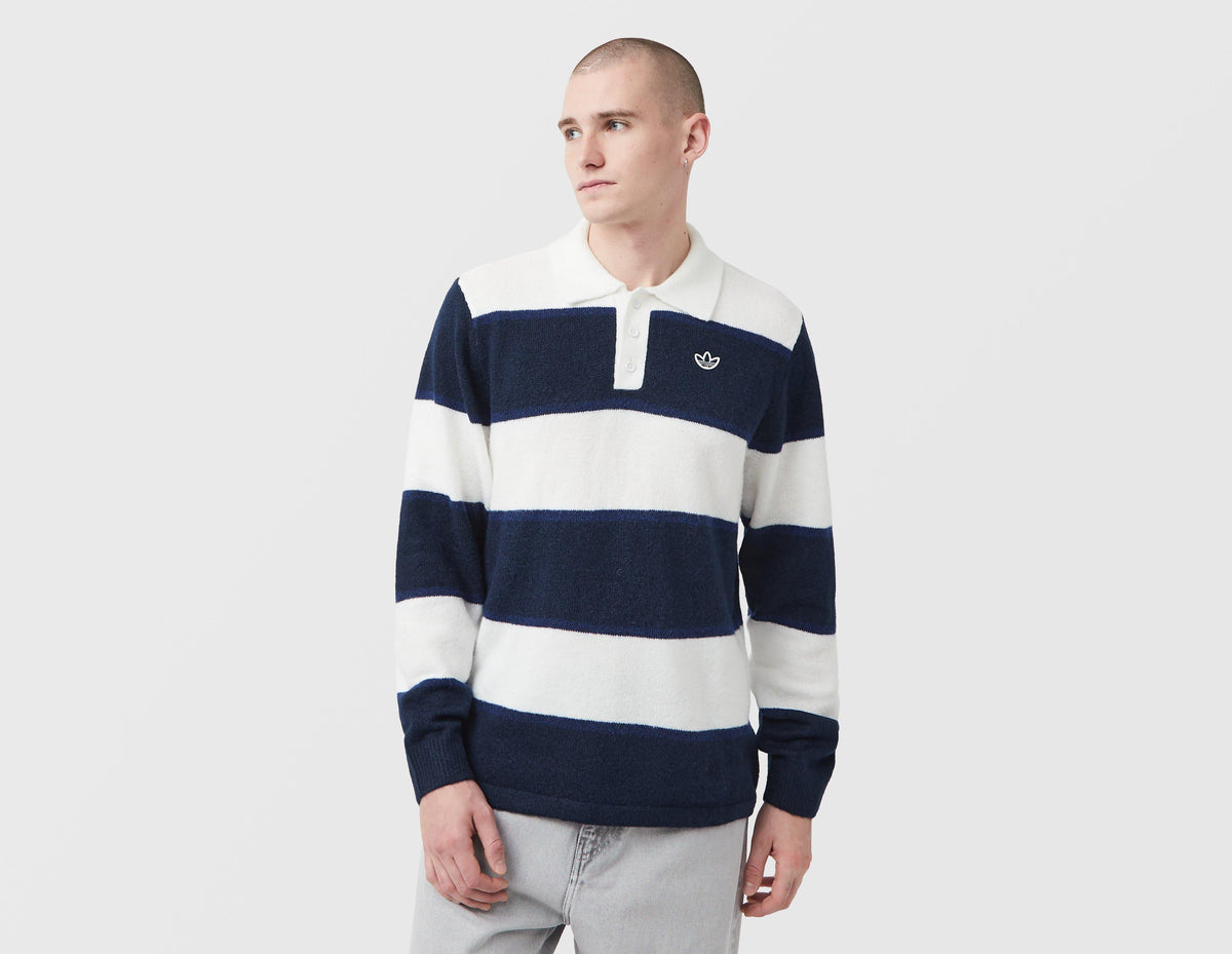 adidas Originals Winter Club Stripe Polo Shirt