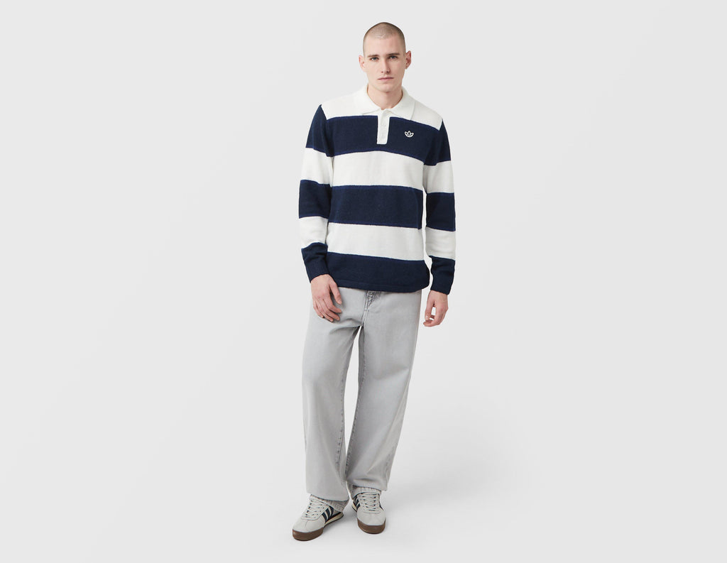 adidas Originals Winter Club Stripe Polo Shirt