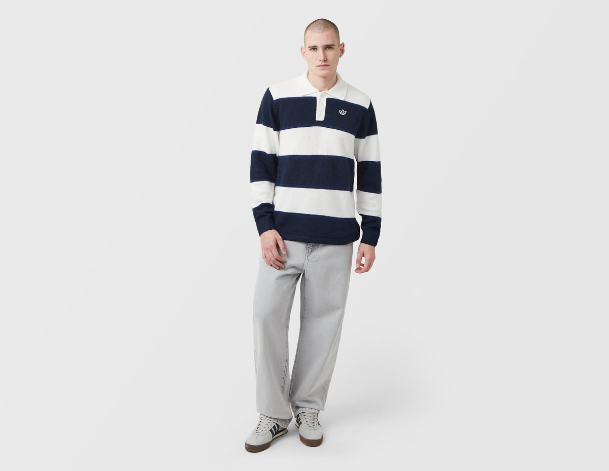 adidas Originals Winter Club Stripe Polo Shirt