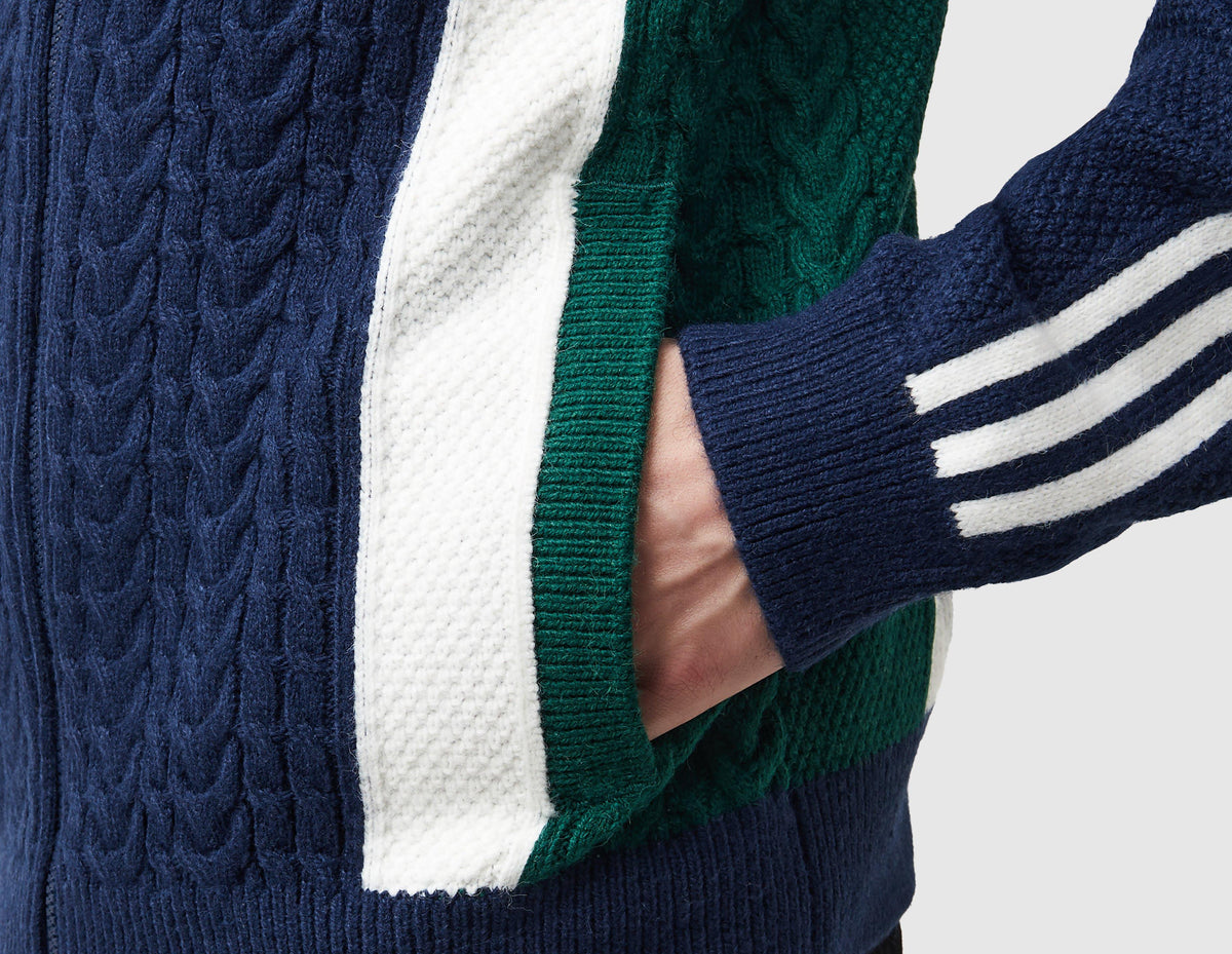 adidas Originals Winter Club Knitted Full Zip Track Top