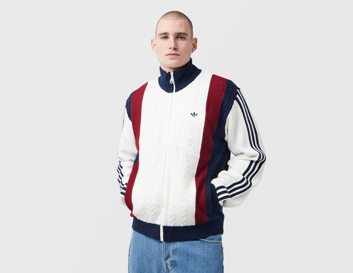 adidas Originals Winter Club Knitted Zip Track Top