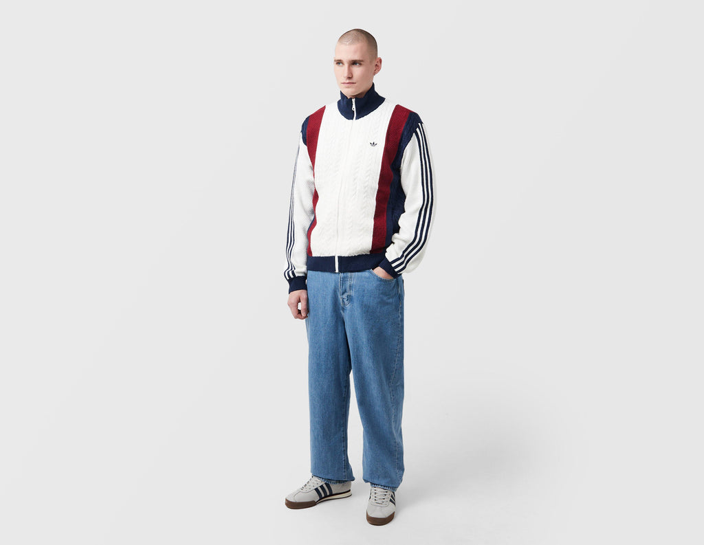adidas Originals Winter Club Knitted Zip Track Top
