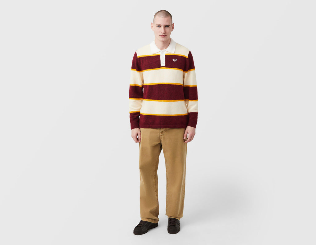 adidas Originals Winter Club Stripe Polo Shirt