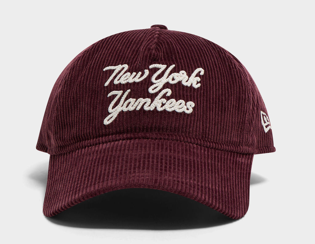 New Era New York Yankees Script Cord 9TWENTY Cap