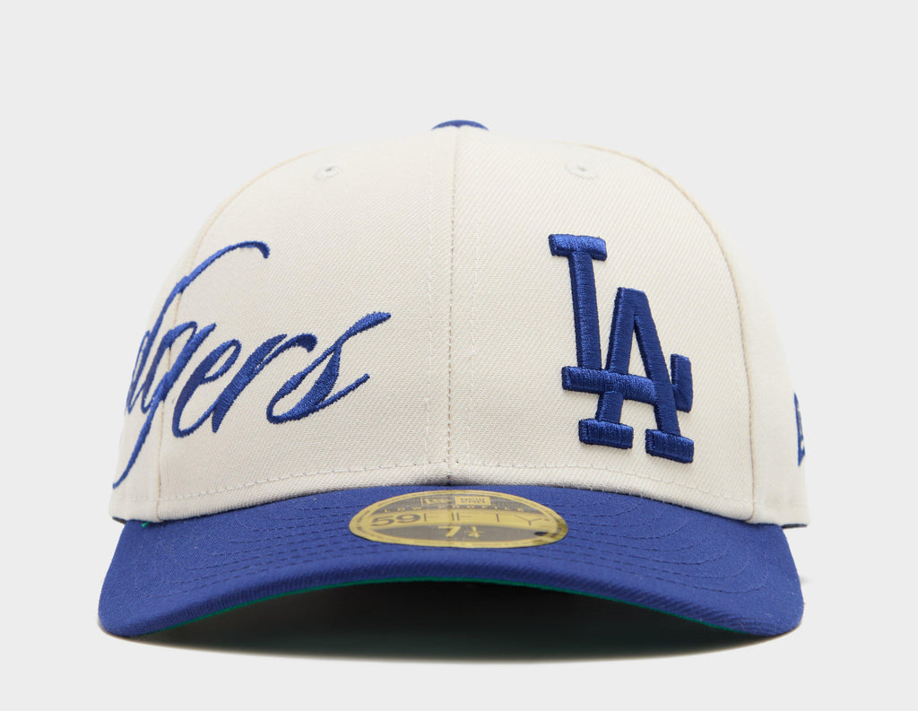 New Era LA Dodgers Side Script Low Profile 59FIFTY Cap
