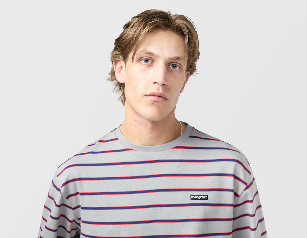 Home Grown Boson Long Sleeve Striped T-Shirt