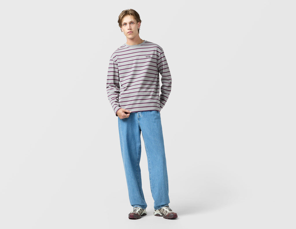Home Grown Boson Long Sleeve Striped T-Shirt
